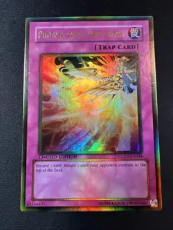 Yu-Gi-Oh! Phoenix Wing Wind Blast (NM) GLD2-EN048 Gold Series 2 Gold Rare - Image 1