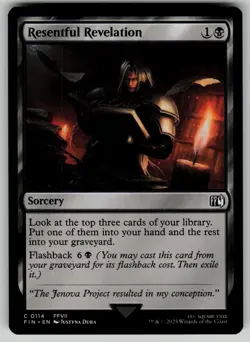 Resentful Revelation 114 MTG regular FINAL FANTASY - Image 1