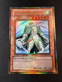 Yu-Gi-Oh! Raiza The Storm Monarch (LP) GLD2-EN026 Gold Series 2 Gold Rare - Image 1