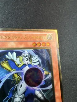 Yu-Gi-Oh! Dimensional Alchemist (LP) GLD3-EN015 Gold Series 3 Gold Rare - Image 3