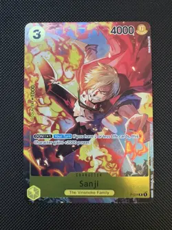 Sanji Promo Foil P-034 (Event Pack Vol. 2) One Piece English Mint+ - Image 1
