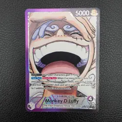 Full Set 4/4 leader OP09 Emperors in the New World - Luffy op09-061 - One Piece - Image 2