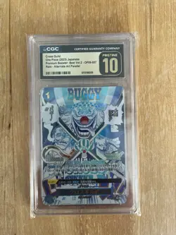 One Piece CCG Cross Guild Buggy PRB02 Japanese Alt Art OP09-057 CGC 10 Pristine - Image 1