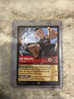 Disney Lorcana TCG Sid Phillips - Toy Surgeon 126/204 Foil legendary - Image 1