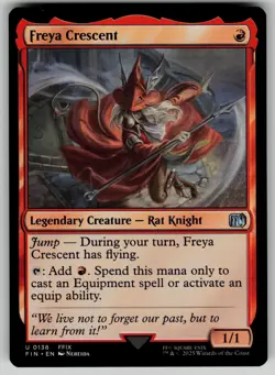 Freya Crescent 138 MTG regular FINAL FANTASY - Image 1