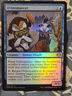 Ovinomancer FOIL #064 MTG Dominaria Remastered MTG Magic - Image 1