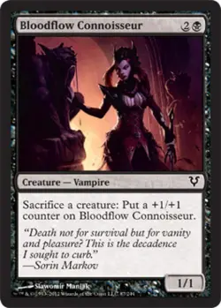 Bloodflow Connoisseur - Medium Play MTG Avacyn Restored - Image 1