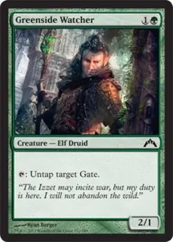 Greenside Watcher - Light Play MTG Gatecrash - Image 1