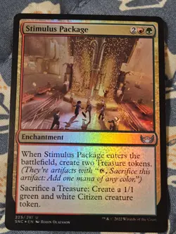 Stimulus Package FOIL Streets of New Capenna MTG Magic - Image 3