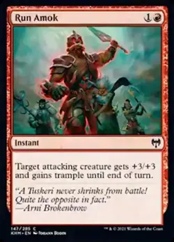 Run Amok - Near Mint MTG Kaldheim - Image 1