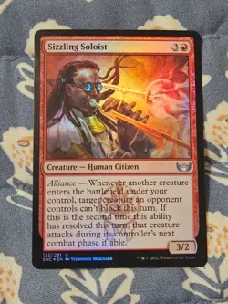 Sizzling Soloist FOIL Streets of New Capenna MTG Magic - Image 3