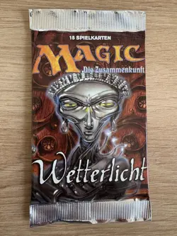 Wetterlicht deutsch Booster Magic the Gathering MtG sealed Weatherlight 1997 - Image 1