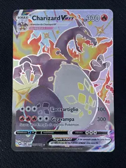 Pokemon TCG CHARIZARD VMAX SV107/SV122 Destino Splendente - 2021 ITA ITALIANO - Image 1