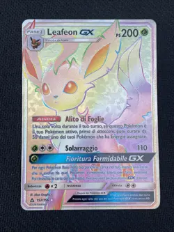 Pokemon TCG LEAFEON GX 157/156 Ultra Prisma - 2018 ITA ITALIANO - Image 1