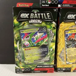 Lot Of 5 Pokemon Ex Battle Decks Factory Sealed Ready To Play - Rare HTF 1st Ed - Image 4