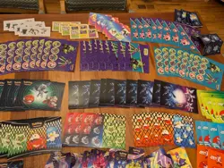 Pokemon Sticker Lot Of 100s Of Sticker, Sticker Sheets, And Mini Tin Cards - Image 3