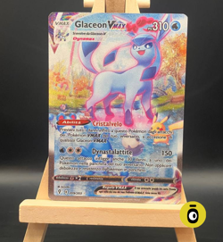 POKEMON - GLACEON VMAX SPECIAL ILL. RARE 209/203 - Evoluzioni Eteree - ITA - GD - Image 1