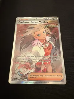 Professor Sada's Vitality - 239/182 - Pokemon Paradox Rift Full Art Rare NM - Image 2