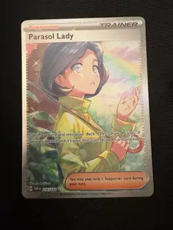 Pokemon TCG - Parasol Lady (255/182) SIR - Paradox Rift - Image 1