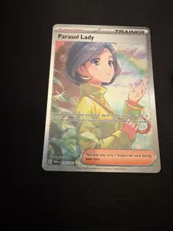 Pokemon TCG - Parasol Lady (255/182) SIR - Paradox Rift - Image 2