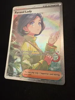 Pokemon TCG - Parasol Lady (255/182) SIR - Paradox Rift - Image 3