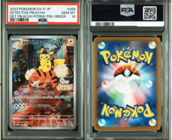 PSA Detective Pikachu 098/SV-P Promotional Pokemon Cards Holo Japanese - Image 1