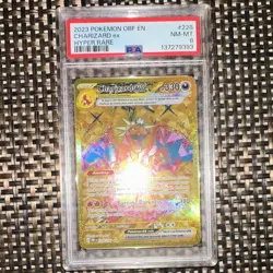 The Pokemon Company 2023 Obsidian Flames Charizard ex 228/197 Hyper Rare PSA 8 - Image 1