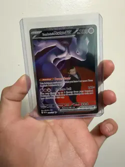 Team Rocket's Mewtwo ex 281/217 SIR Ascended Heroes Holo Pokemon Card NM-MINT - Image 1