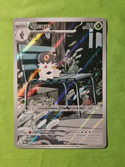 Spewpa 89/88 Illustration Rare Full Art Holo NM Perfect Order - Pokemon Card TCG - Image 1