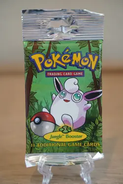 Pokemon Jungle Unlimited 1999 Wigglytuff Artwork Booster Pack WOTC Sealed - Image 1