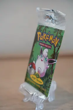 Pokemon Jungle Unlimited 1999 Wigglytuff Artwork Booster Pack WOTC Sealed - Image 3