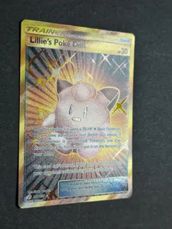 Lillie's Poke Doll 267/236 Cosmic Eclipse Gold Secret Rare Pokemon NM/Near Mint - Image 4