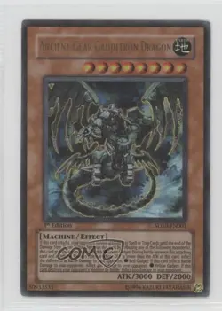 Ancient Gear Gadjiltron Dragon 1st Ed. YuGiOh Machine Re-Volt Structure Deck - Image 1