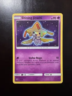 The Pokemon Company Shining Jirachi 42/73 Holo Rare Eng 70HP - Image 1