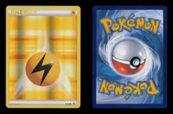 REVERSE HOLO LIGHTNING ENERGY COMMON 78/83 LP POKEMON - Image 3