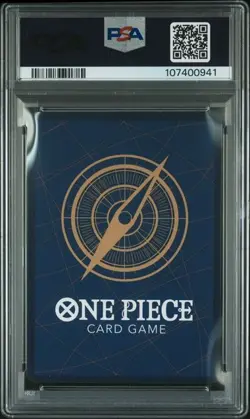 2024 ONE PIECE OP07 #010 TRAFALGAR LAW TREASURE RARE PSA 10 GEM MINT - Image 2