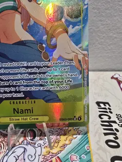 One Piece Card Game Nami SR Alt Art EB03-053 Extra Booster: Heroines Edition ENG - Image 5