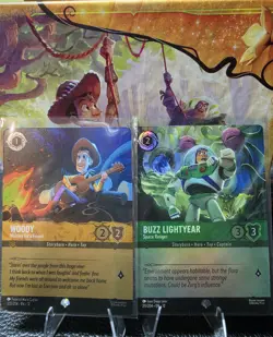 Disney Lorcana - Woody & Buzz - Wilds Unknown - 2026 Epic 2 Card Set - Image 1