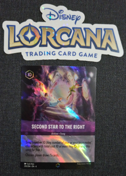 Disney Lorcana Ursula's Return Enchanted Second Star to the Right EN NM *Read* - Image 1