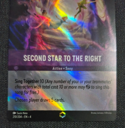 Disney Lorcana Ursula's Return Enchanted Second Star to the Right EN NM *Read* - Image 5