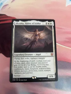 Akroma, Vision of Ixidor Commander Legends MTG Card Regular Lightly Played - Image 2