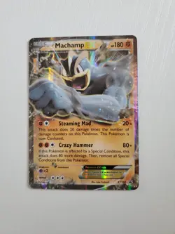 Pokemon TCG Machamp EX XY Black Star Promos Holo Card XY108 NM/M Condition - Image 1