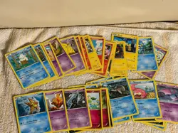Pokemon Card Bulk Lot x34 Cards — Commons/Uncommons — XY/BW Era Mixed Types - Image 1