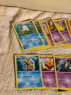 Pokemon Card Bulk Lot x34 Cards — Commons/Uncommons — XY/BW Era Mixed Types - Image 2