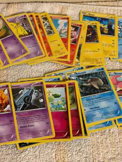 Pokemon Card Bulk Lot x34 Cards — Commons/Uncommons — XY/BW Era Mixed Types - Image 3