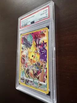 Pikachu Crown Zenith Full Art SWSH #160 2023 TCG Pokemon Card - PSA 10 - Image 3