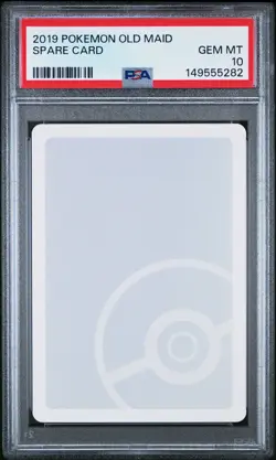 2019 POKEMON OLD MAID SPARE CARD PSA 10 - Image 1