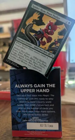 Magic The Gathering Welcome Deck Spider-Man Blue Welcome Deck +Spider Ham Card - Image 2