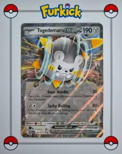 Togedemaru ex 149/217 | Ascended Heroes | ASC | Pokemon Card | NM - Image 1