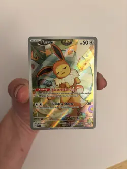 Eevee 173 Sv: Scarlet & Violet Promo Card From Prismatic Evolutions Very Clean - Image 4